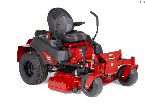 500S – 122 cm FAB Tr3ple trattorino tagliaerba a raggio zero
