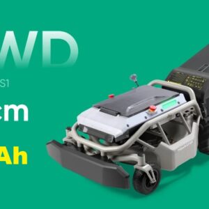 Mowrator S1-2WD-12Ah tagliaerba radiocomandato a batteria con raccolta