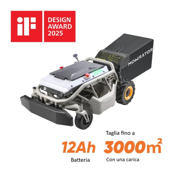 Mowrator S1-2WD-12Ah tagliaerba radiocomandato a batteria con raccolta - immagine 6